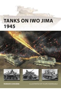 Tanks on Iwo Jima 1945 - Romain Cansière