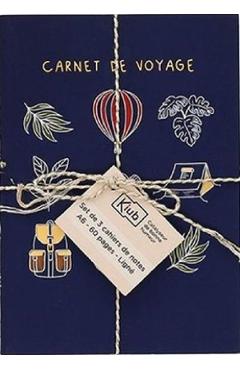 Set 3 carnetele: Globe Trotter