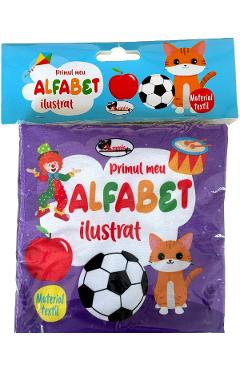 Primul meu alfabet. Carte din material textil - ARAMIS