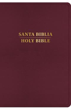 Rvr 1960/KJV Biblia Bilingüe Letra Grande, Borgoña Imitación Piel, Con Índice (2024 Ed.) - B&h Español Editorial