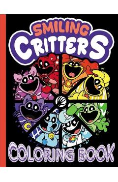 Smiling critters coloring book: encourage creativity with one-sided jumbo coloring pages for children kids - m al saoud