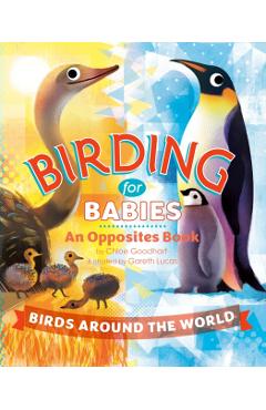 Birding for Babies: Birds Around the World: An Opposites Book - Chloe Goodhart