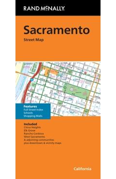 Rand McNally Folded Map: Sacramento Street Map - Rand Mcnally