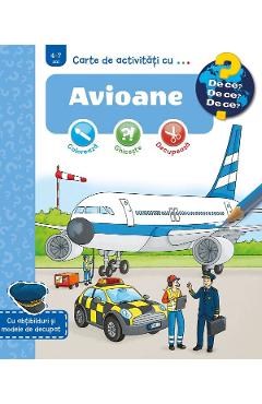Carte de activitati cu avioane - Sebastian Coenen - CASA
