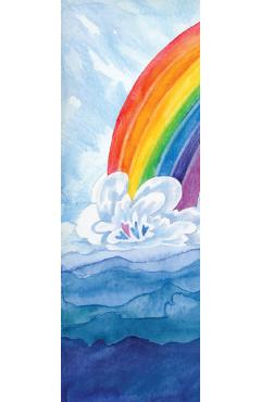 Semn de carte: Curcubeu deasupra muntilor