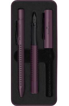 Set cadou: Stilou + Pix Grip. Berry