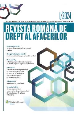 Revista Romana de drept al afacerilor Nr.1/2024 - WOLTERS KLUWER