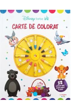 Disney Bebe: Carte de colorat - LITERA