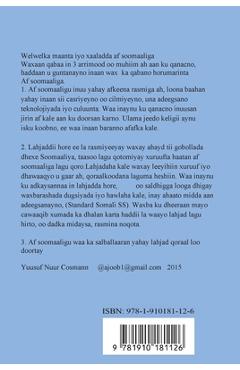 Baro AF Soomali (Learn Somali Language): Learn Somali Langauge - First Edition - Yuusuf Nuur Cosmann - Imagine 1