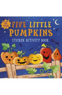 Five Little Pumpkins Sticker Activity Book - Villetta Craven