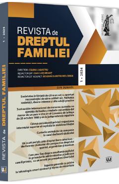Revista de dreptul familiei nr.1/2024 - UNIVERSUL JURIDIC