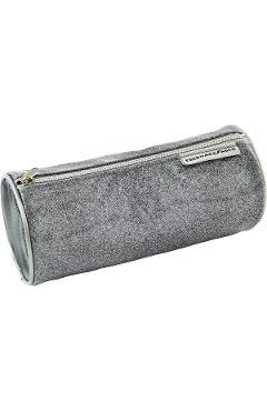 Penar. Etui tubular Jumbo. Glitter Gri
