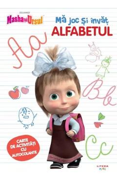 Masha si Ursul. Ma joc si invat alfabetul - LITERA