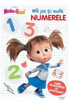 Masha si Ursul. Ma joc si invat numerele - LITERA