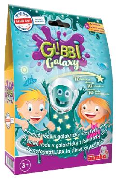 Glibbi Galaxy. Slime cu sclipici