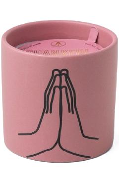 Lumanare in suport ceramic: Preyer Hands