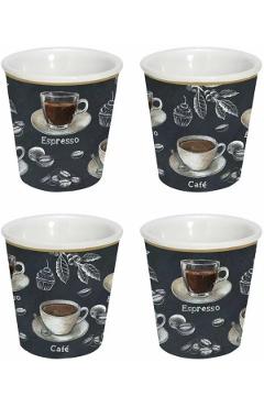 Set 4 cesti. Barista