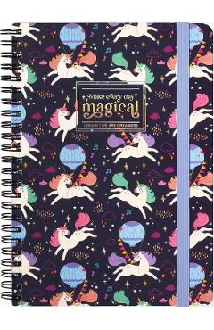 Carnet cu spirala: Unicorn