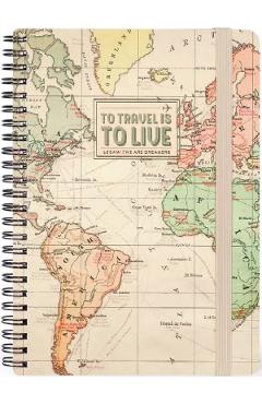 Carnet cu spirala: Maxi. Travel