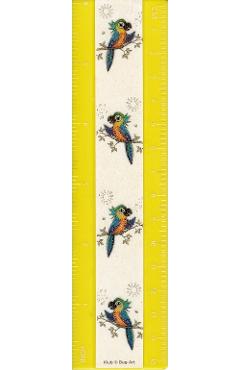 Rigla galbena: Cook. Papagal 15 cm