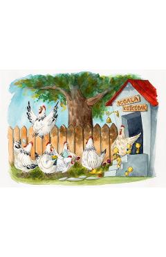 Carte postala: Prima zi de scoala