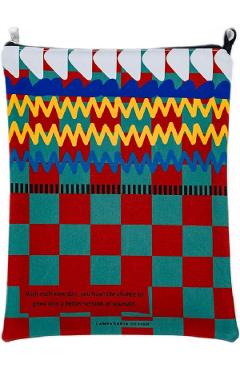 Husa impermeabila pentru carte: Geometric urban