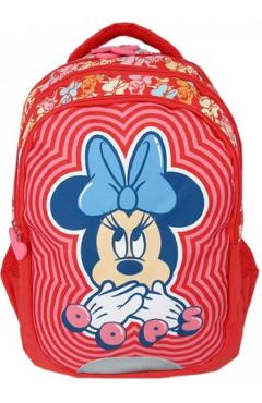 Ghiozdan: Minnie Mouse. Rosu Oops