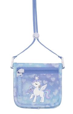 Portofel: Unicorn Princess. Ice Blue