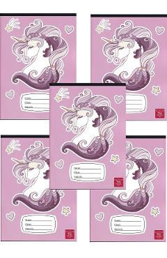 Pachet 1: Set 5 caiete matematica 48 file