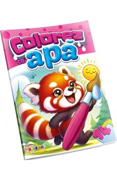 Colorez cu apa 14: Panda rosu - DORINTA