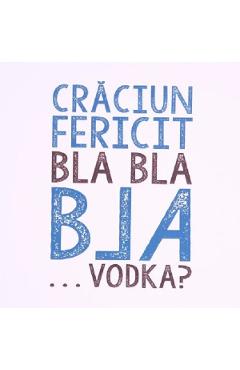 Felicitare cadou de Craciun: Vodka