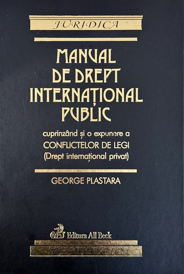 Manual de drept internațional public - George Plăștara | Libris.ro