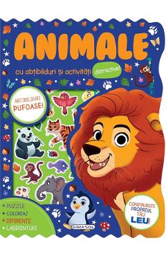 Animale. Abtibilduri pufoase - GIRASOL