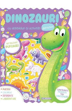Dinozauri. Abtibilduri pufoase - GIRASOL