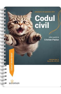 Codul civil Act. 20 septembrie 2024 Ed. Spiralata - SOLOMON