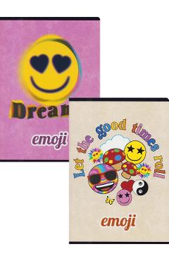 Set 2 caiete dictando A4: Dreamy+Let the good times roll