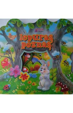 Iepuras poznas. Carte decupata - PRICHINDEL