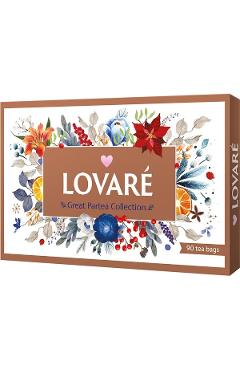 Set ceai: 18 arome x 5 pliculete. Great Partea Collection