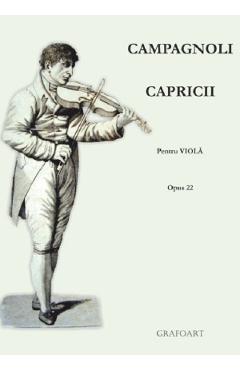 Capricii pentru viola Op.22 - Bartolomeo Campagnoli - GRAFOART