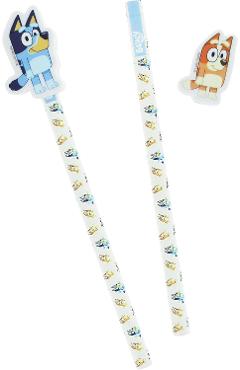 Set 2 creioane cu radiera. Bluey