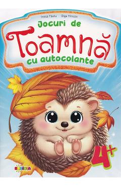 Jocuri de toamna cu autocolante 4 ani - Inesa Tautu, Olga Timcov