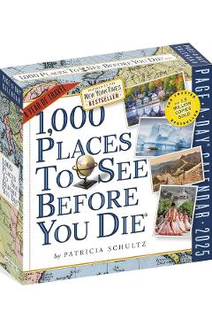 Calendar 2025: 1000 Places to See Before You Die