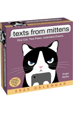 Calendar 2025: Texts from Mittens the Cat