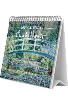 Calendar de birou 2025: Claude Monet