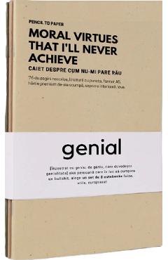 Set de 3 caiete geniale: Ganduri ascunse