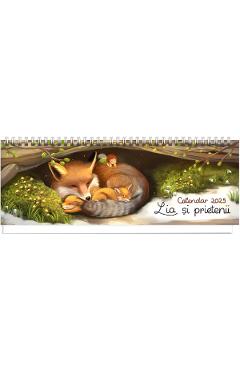 Calendar 2025 de birou: Lia si prietenii