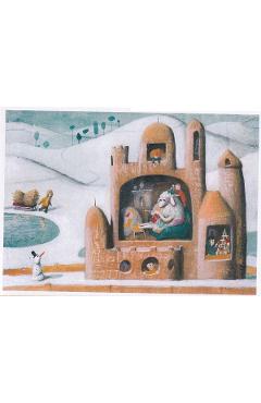 Carte postala: Iarna in castel