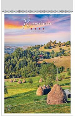 Calendar perete: Romania 2025
