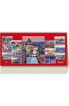 Calendar birou: Orase 2025