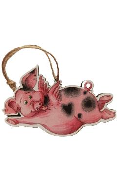 Ornament: Porcu\' acuarela